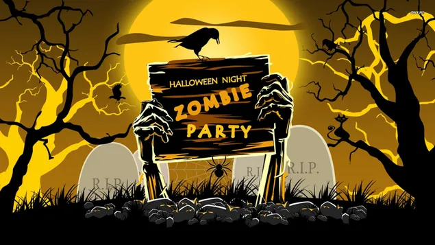 Zombie Halloween-feestje
