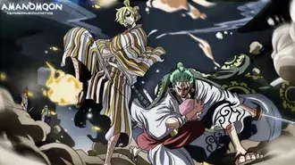 Zoro e Sanji salvam Toko 4K papel de parede