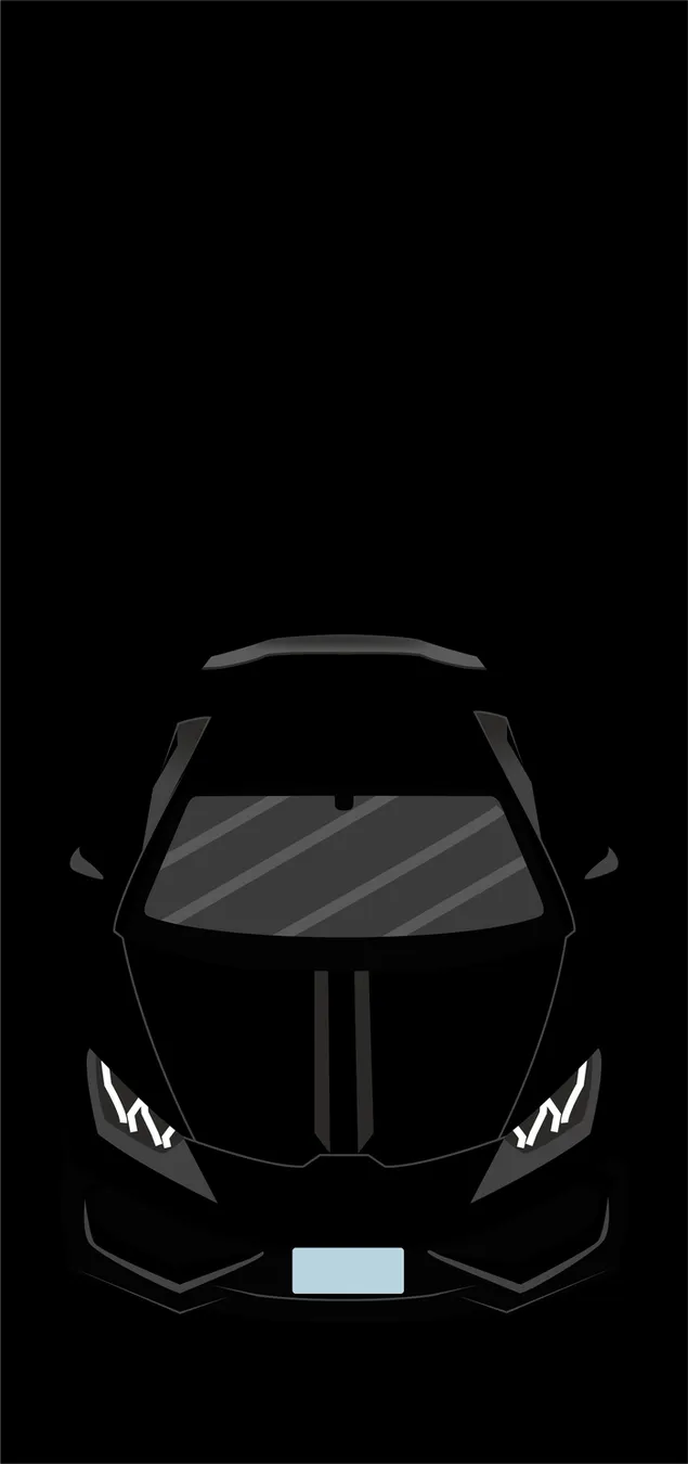 Zwarte Lamborghini-achtergrond download
