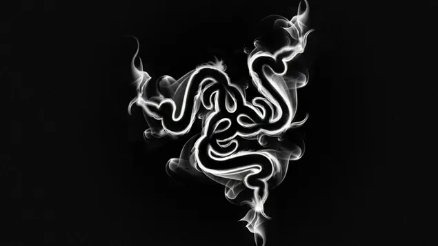 Zwarte Razer-logo afbeelding